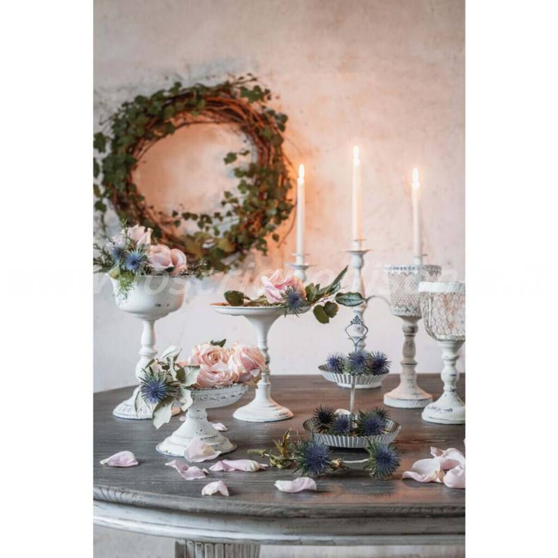 candelabro 3 bracci blanc mariclo 