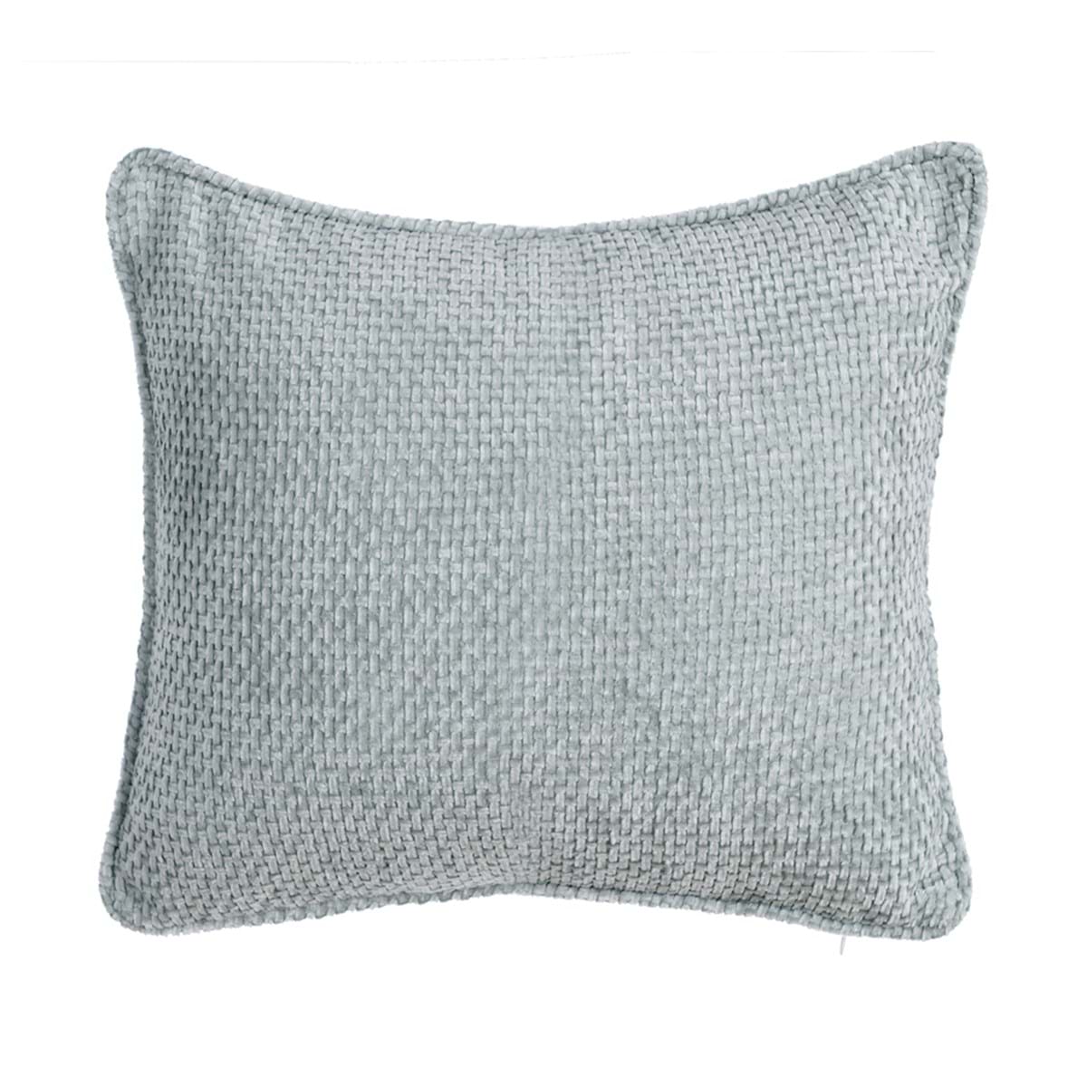 Cuscino Arredo in Velluto 45x45 cm – Blanc Mariclò Serie Morbido Sonno - Colore Verde Chiaro