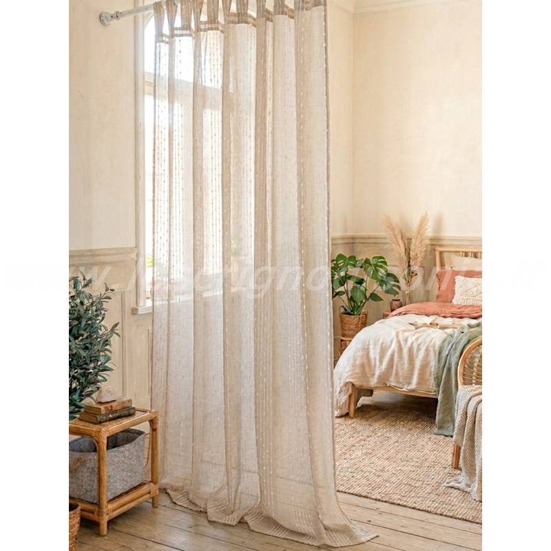 Tenda Beige Blanc Mariclò Serie Bolgheri – 145x290 cm
