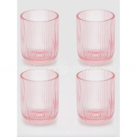 Confezione-4-bicchieri-in-vetro-rosa-EDG-Enzo-de-Gasperi-altezza-9