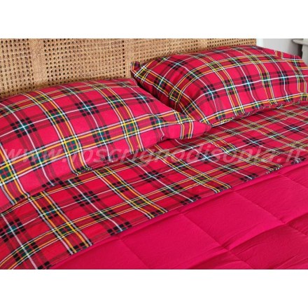 lenzuola-matrimoniali-country-in-flanella-stampa-tartan-rosso-2