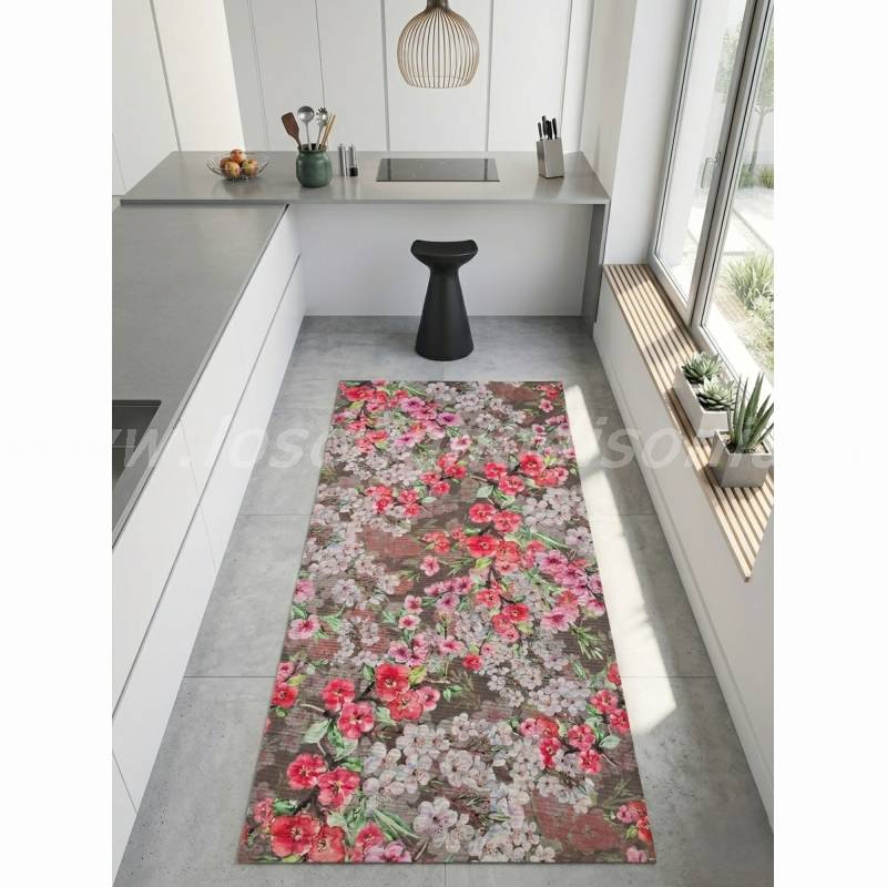 Tappeto Sakura Suardi al Metro – Passatoia Floreale Antiscivolo